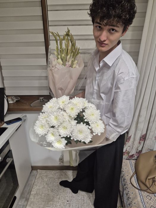 Цветы 3 букета свежие