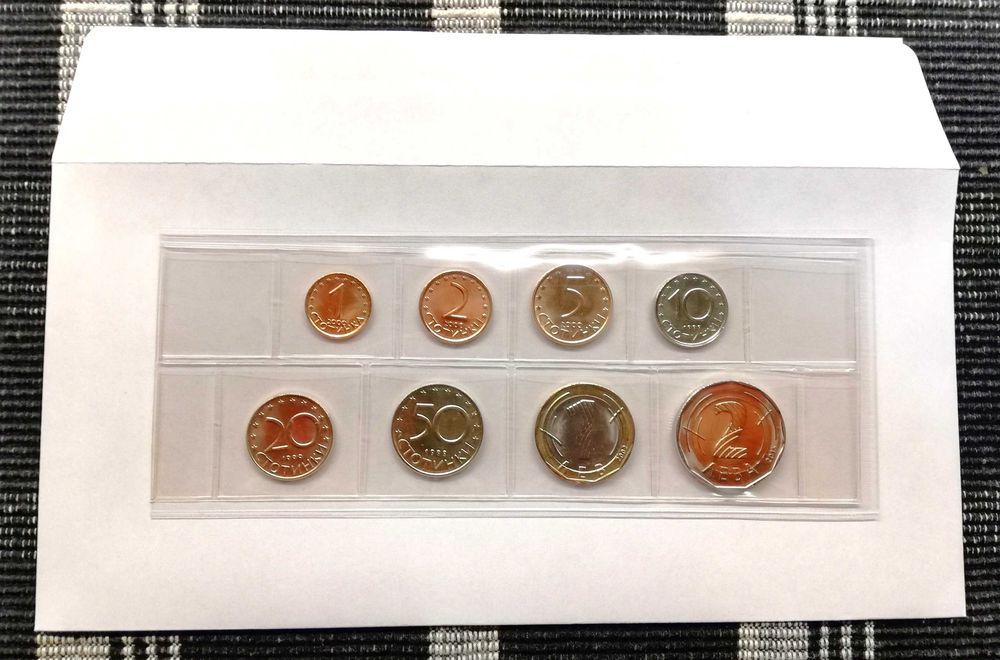 Лот монети "Република България II - 1999-2025" - нециркулирали (UNC)
