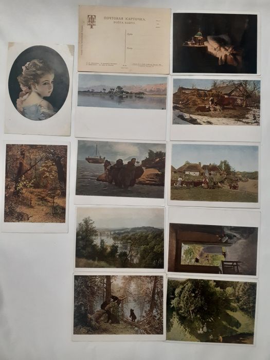 Открытки СССР довоенные