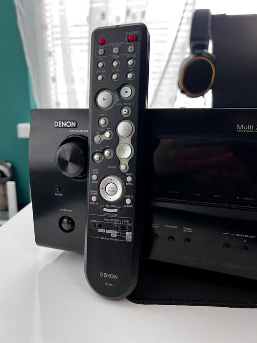 Denon AVR-1909 7.1 ресийвър – перфектен, Audyssey, дистанционно