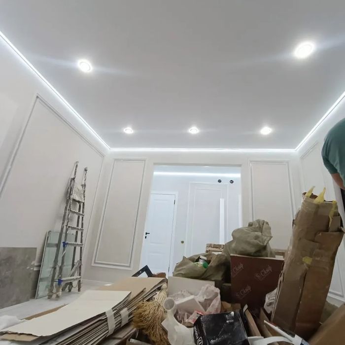 Натяжные потолки