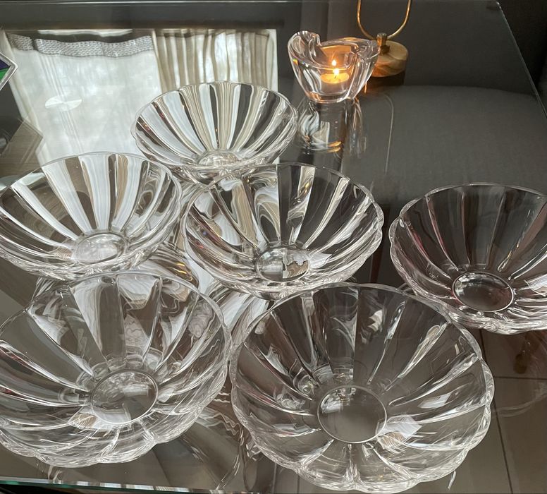 Boluri cristal set 6 bucăți