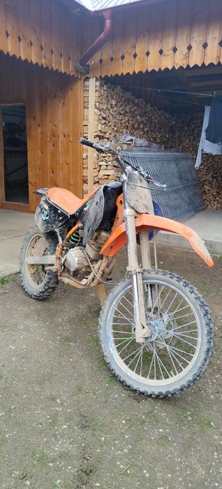 Vând urgent cross 250cc 4t cadru KTM,defect