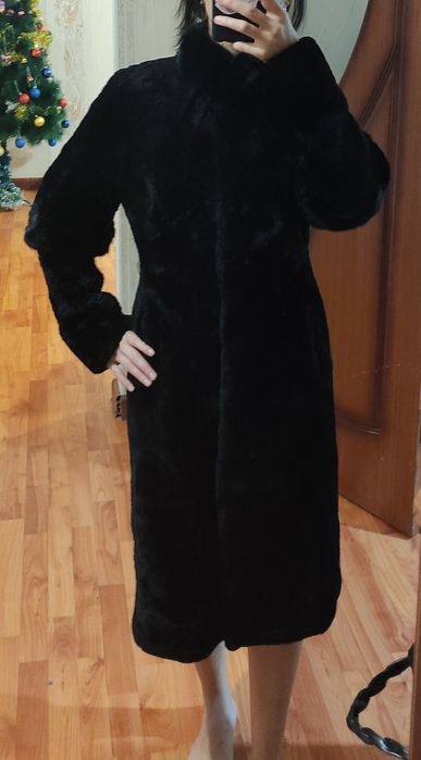 Мутоновая шуба 44 размер