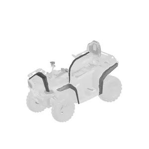 Set overfendere CFMOTO 400/500 S/L