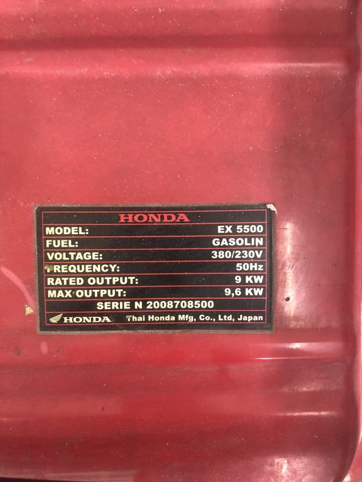 Электрогенератоп HONDA 55000