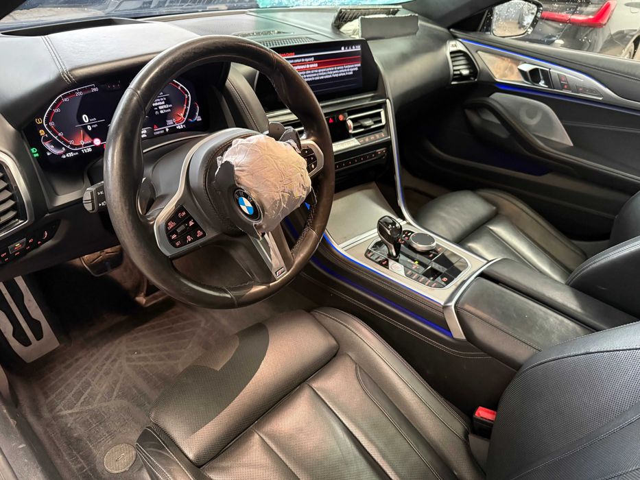 BMW 840i xdrive avariat