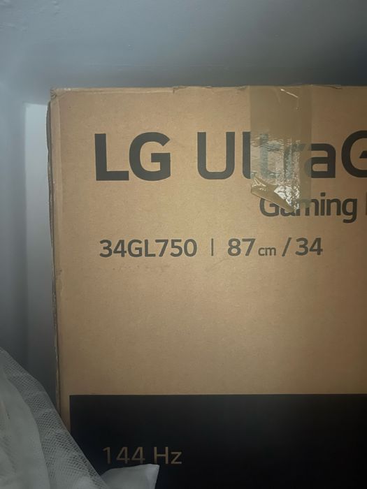 Monitor LG Ultrawide 34 inch 165hz