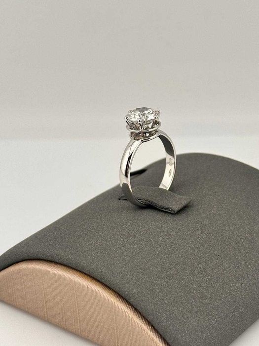 Кольцо Damiani с бриллиантом 2ct