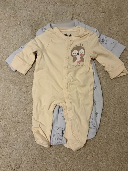 Set nou 2 salopete bebe (marimea 56)