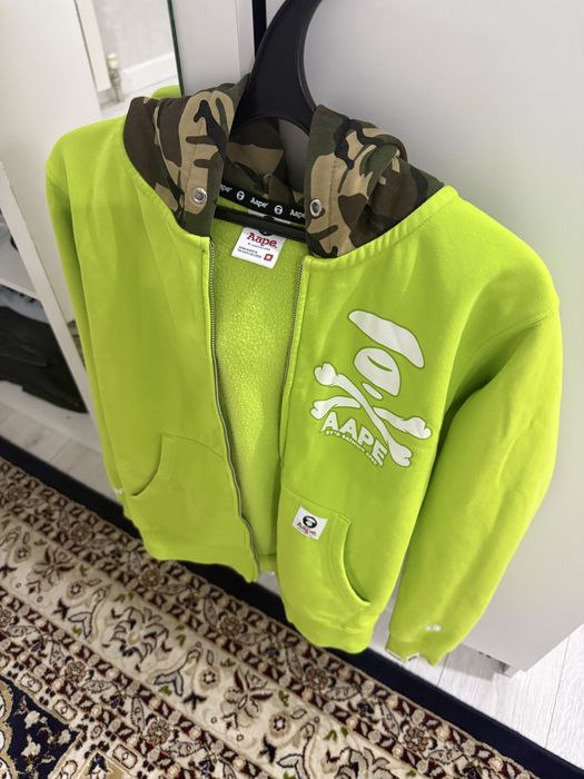 Aape zip hoodie легит