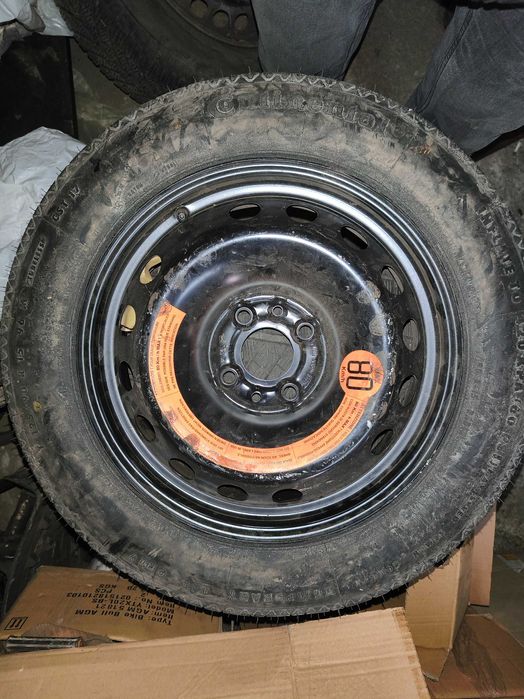 Резервна гума тип патерица 4x98 за Fiat, Alfa, Lancia