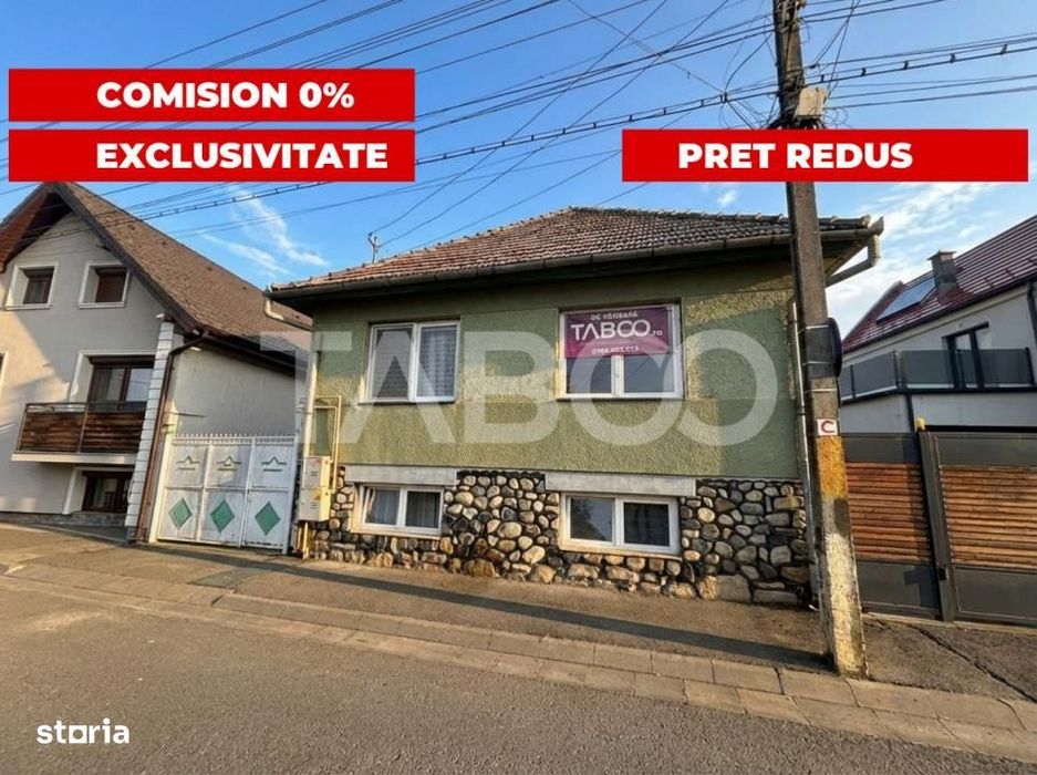 Comision 0% EXCLUSIVITATE Casa individuala  150 mpu Gusterita