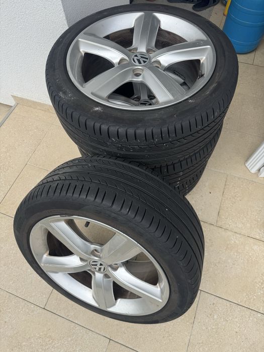 Roti 17” VW Passat B6 cauciucuri Pirelli