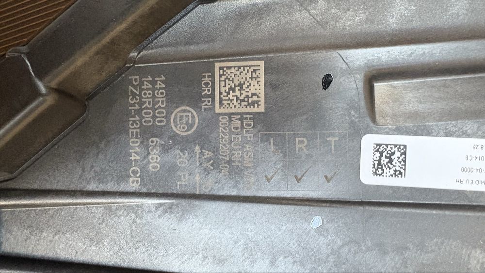 Far dreapta Ford transit custom 2023-2024 Nou