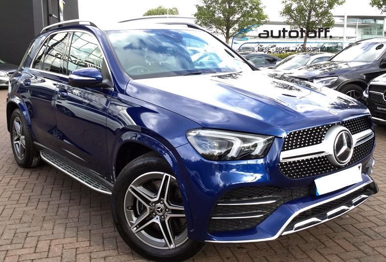 Praguri aluminiu Mercedes Benz GLE W167 (2019+) trepte laterale