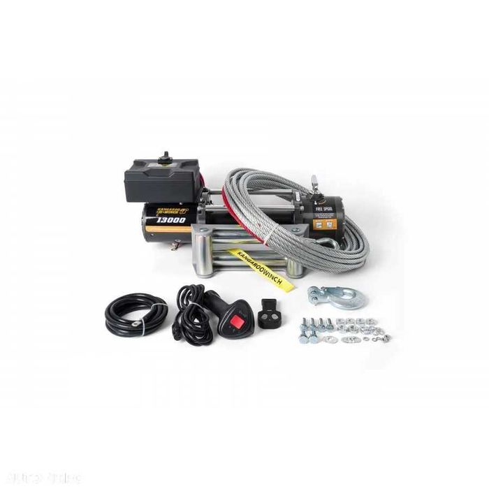 Troliu electric KANGAROO WINCH K 13000 LBS  12V (trage 5897 kg),