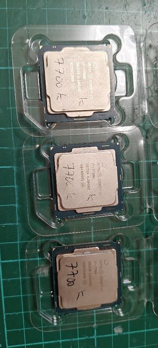 Intel i7 7700k x 2 și 7700 x 2