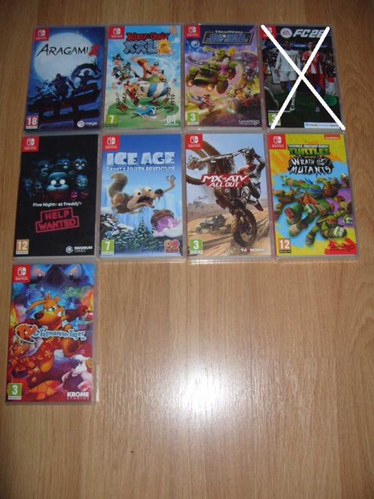 Игри за Nintendo Switch Част 3 - 25 € / 48,90лв за брой
