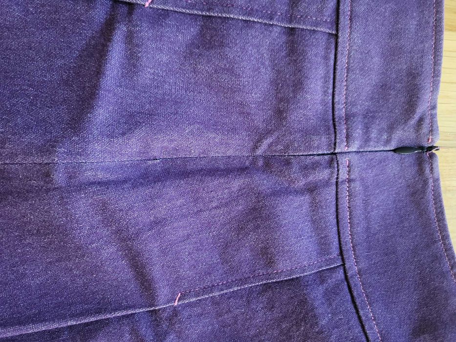 Fusta blug mov L 40-42