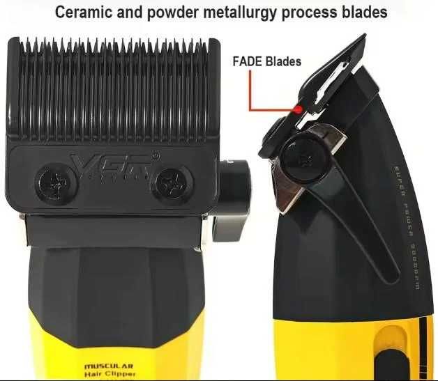 Професионална машинка VGR V-285 (Muscular) – 9000 RPM, Метален корпус