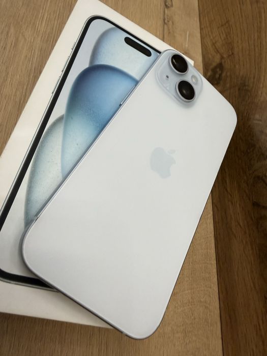 Айфон 15, 128 GB в голубой