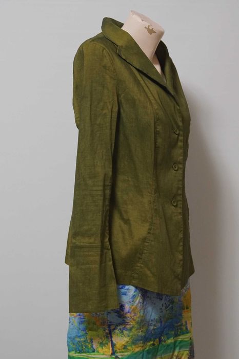 Jacheta Annete Gortz khaki din in marimea 40
