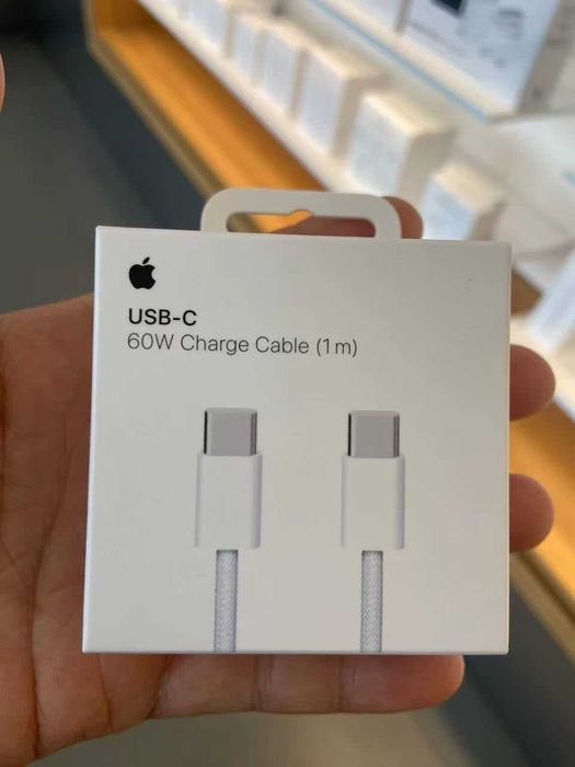 Cablu Apple USB-C 60W Charge Cable 1m, ORIGINAL, NOU sigilat