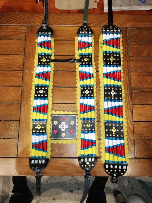 Изработка на детски кукерски гердани