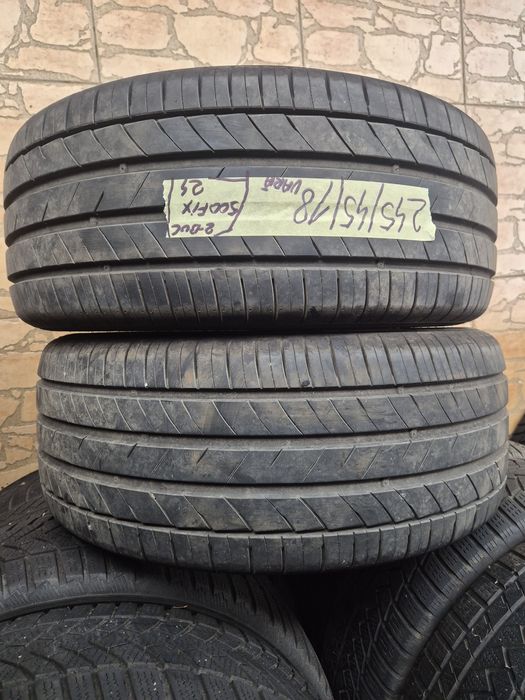 Vând cauciucuri 245/45/18 de vară 2 buc  //Dot 2024// imp Germania