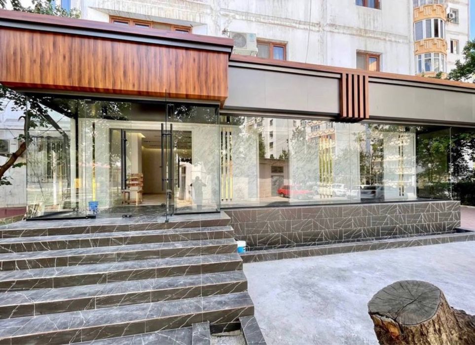 Сдаем помещение под офис 4/1/9 с ремонтом,пустая.ул чинабад  дом6.втор