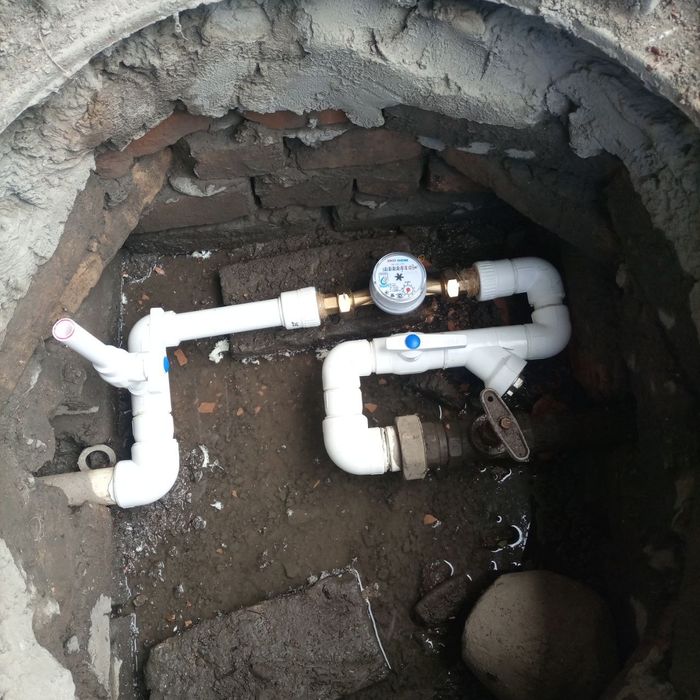 Счетчик урнатиш.  KANALIZATSIYA tozalash.