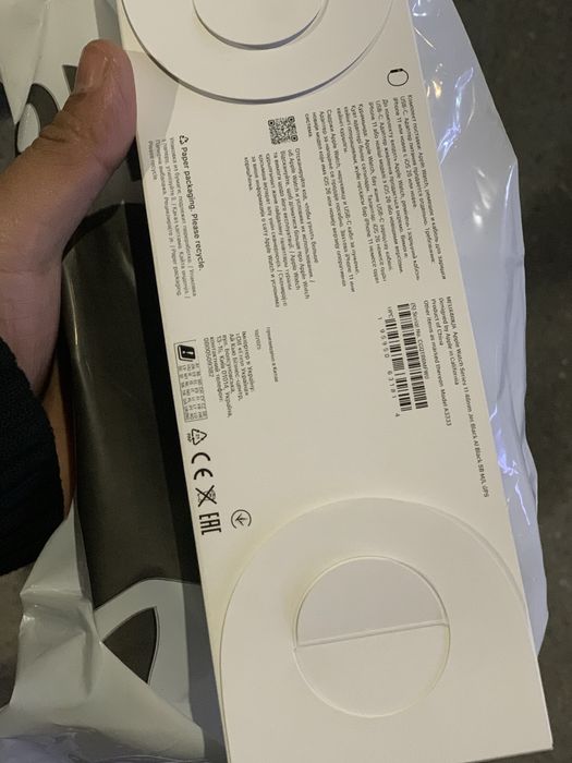 Apple watch series 11 GPS 46mm Jet Black