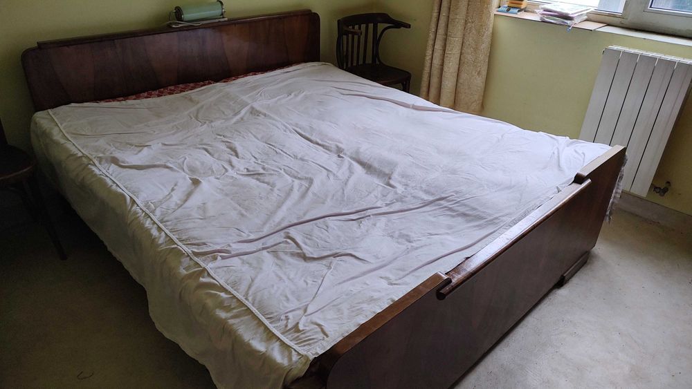 Комплект гардероб и спалня, орех