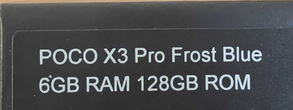 Poco X3Pro 128GB/6GB Blue