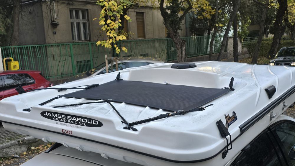 Cort auto plafon James Baroud XL + protectie anti-condens, 3 adulti/ 2 adulti + 2 copii