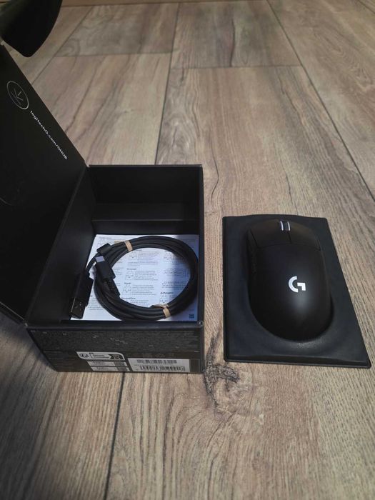 Гейминг мишка Logitech - G Pro X Superlight 2, оптична, безжична, черна