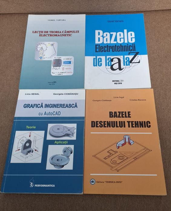 Vând cărți pentru Electrotehnica