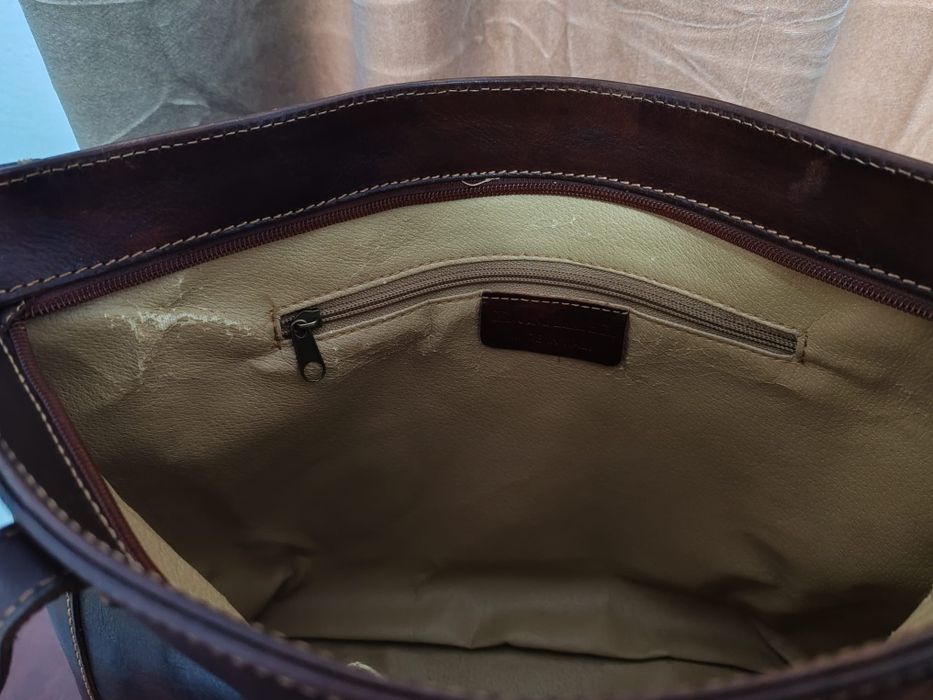 Geanta Genuine Leather Made în Italy