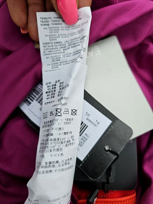 EA7 Emporio Armani оригинален дамски клин Л размер нов