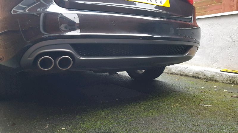 Difuzor / Prelungire Bara Spate Audi A4 B8 S-Line / S4 / RS4 2008-2012