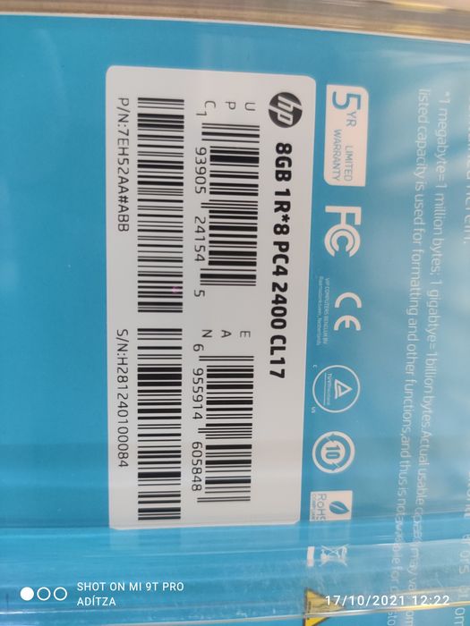 KIT 2x8Gb Memorie RAM pentru P C. DDR4 8Gb