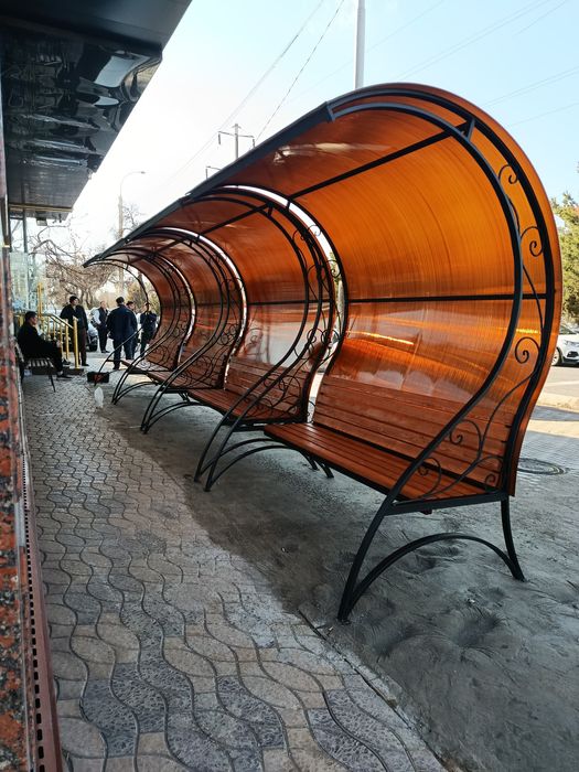 Скамейка металлические т