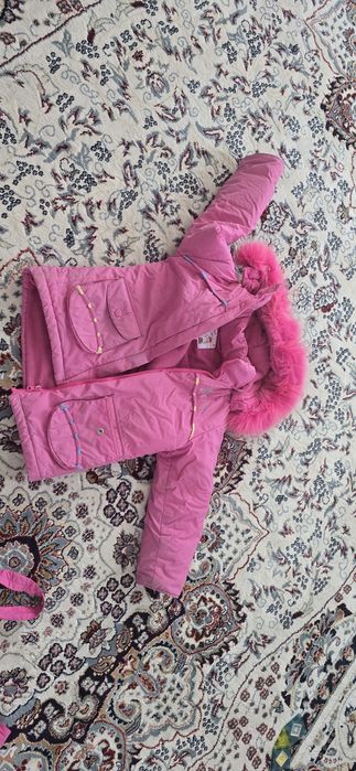 Детская куртка комбинезон для девочки