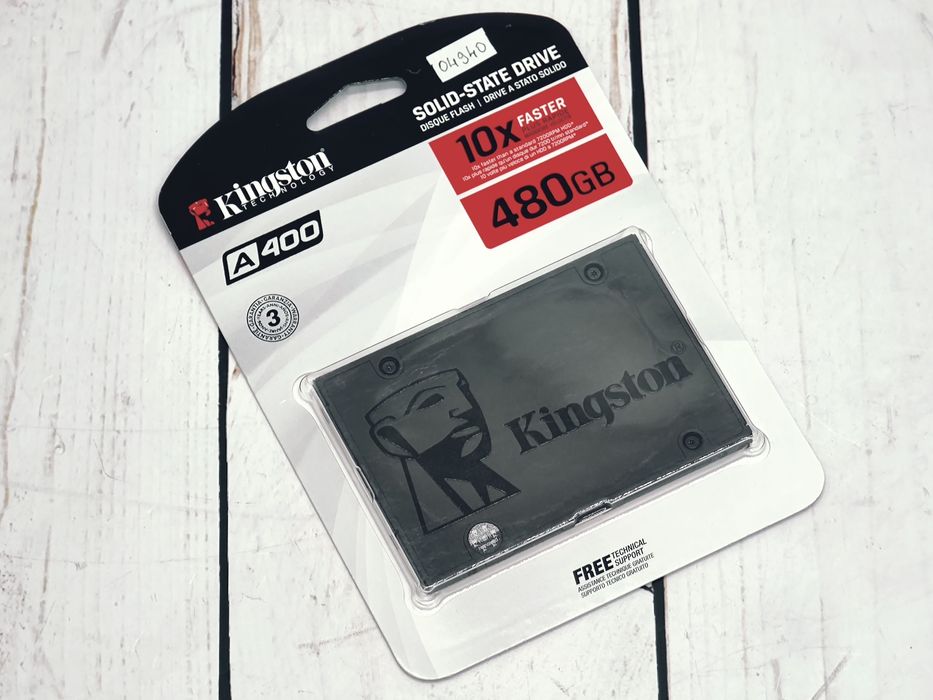 В продаже новые ssd kingston -480 гигабайт