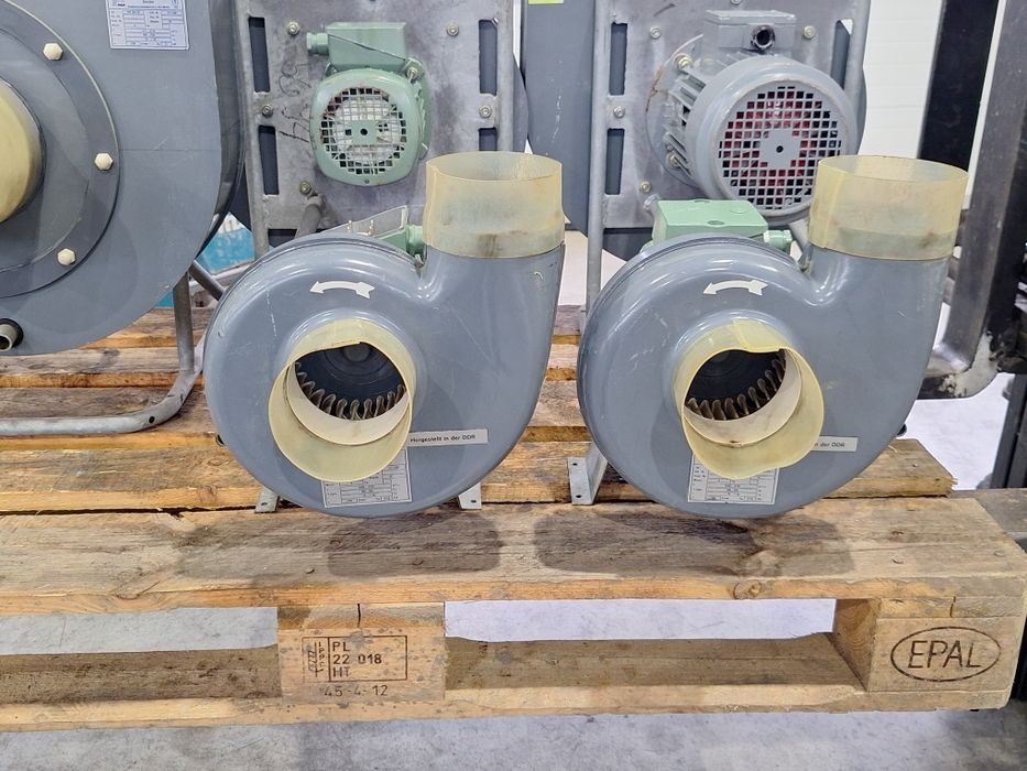 Вентилатори за агресивни среди ПВЦ