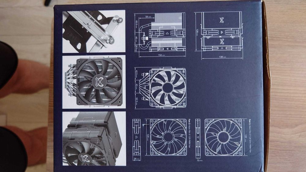 Vand Cooler procesor Scythe Fuma 3 compatibil Intel LGA si AMD AM4 si AM5