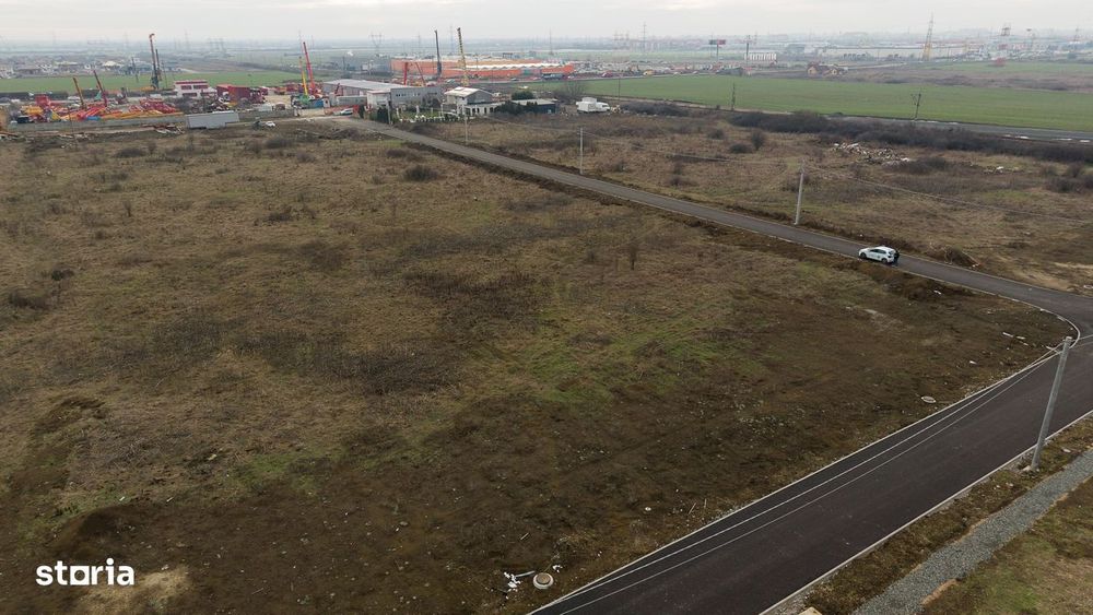 Teren intravilan de 606 mp în Vladimirescu