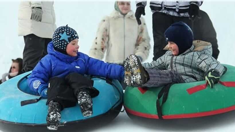 Тюбинг ватрушки балон