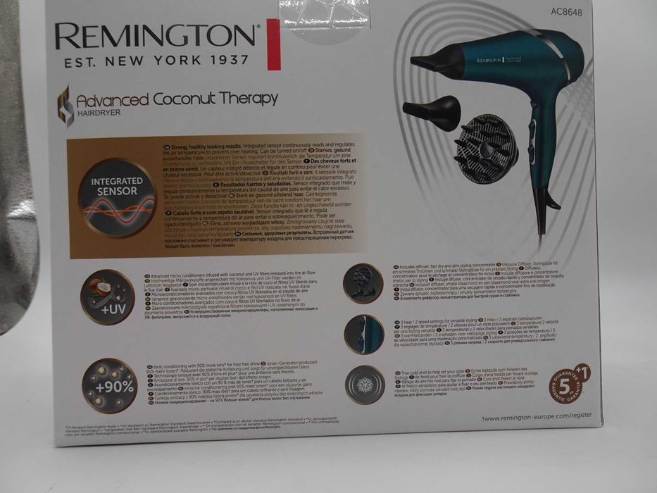 Uscător de păr Remington Advanced Coconut Therapy AC8648